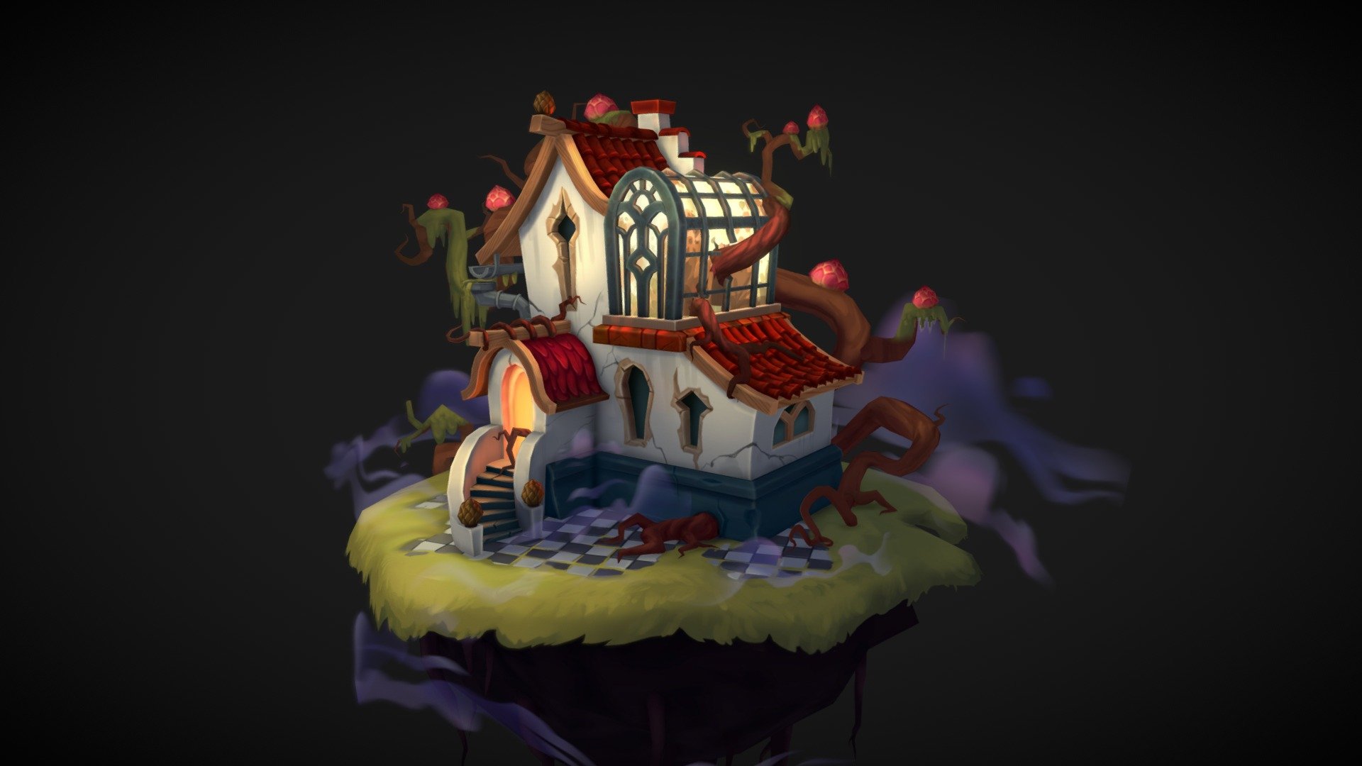 Mad Botanists House 3d model