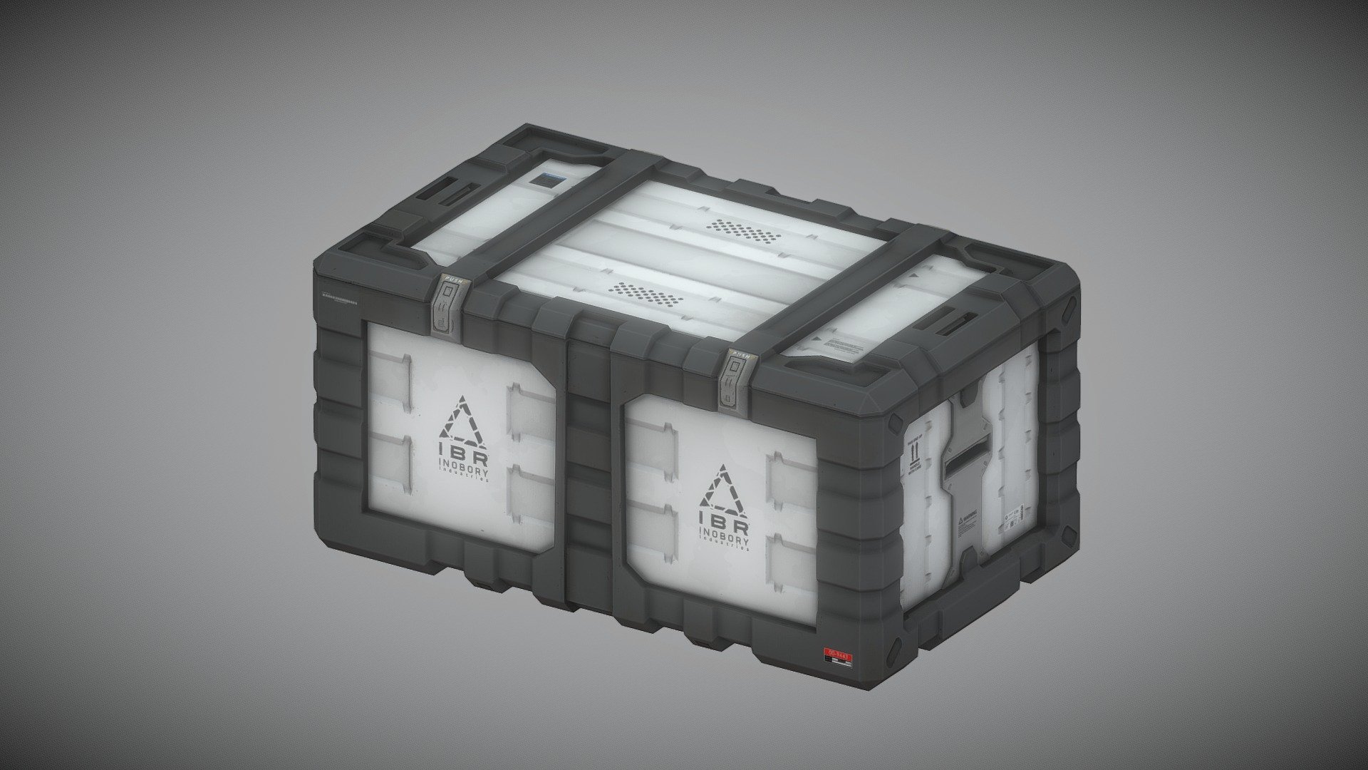 Medium Crate AAA (generic) 3d model