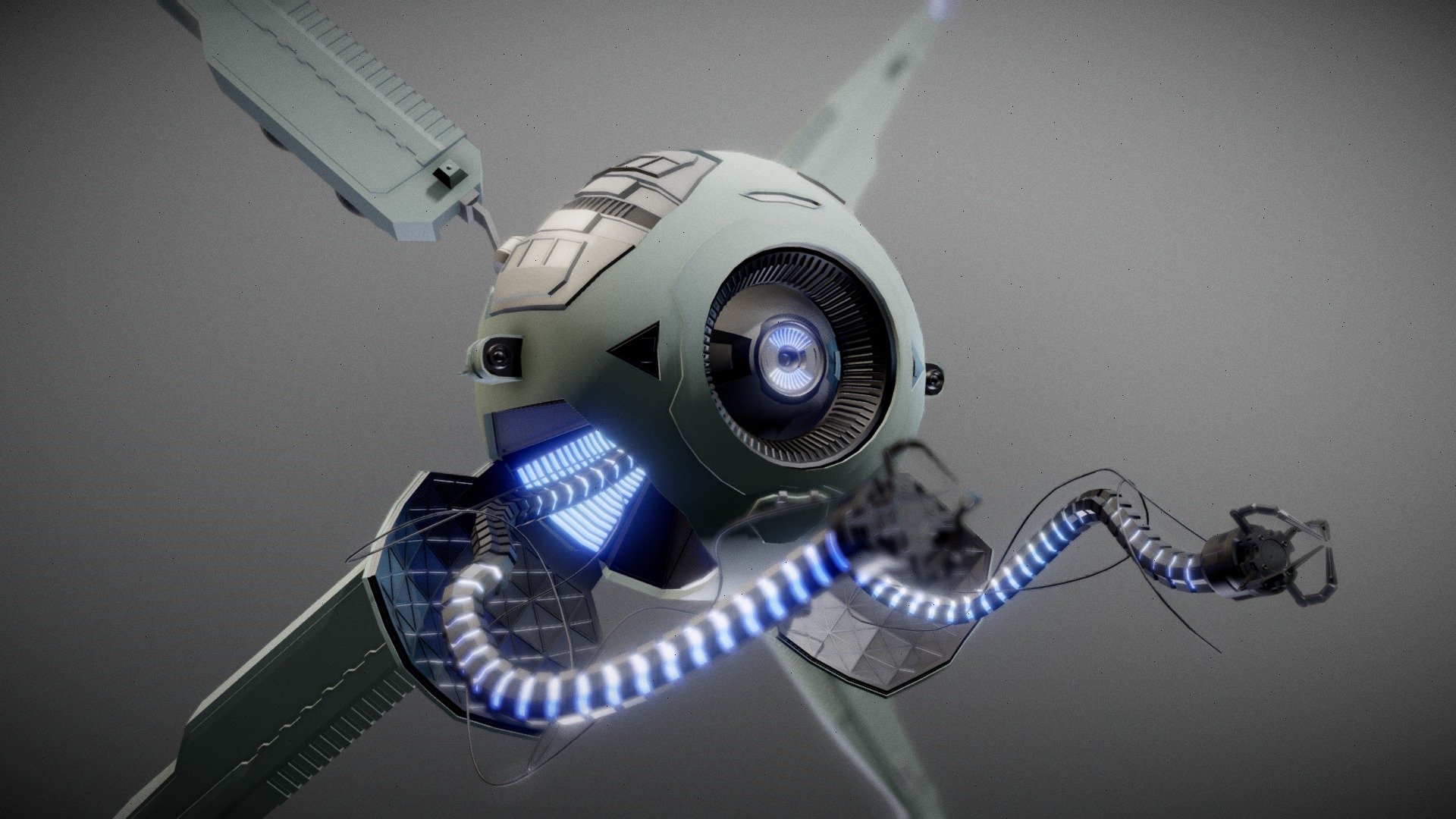 Dron 3d model