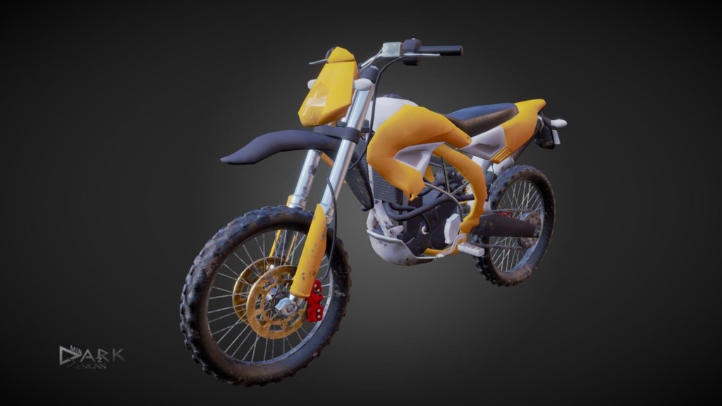 Motorbike 3d model