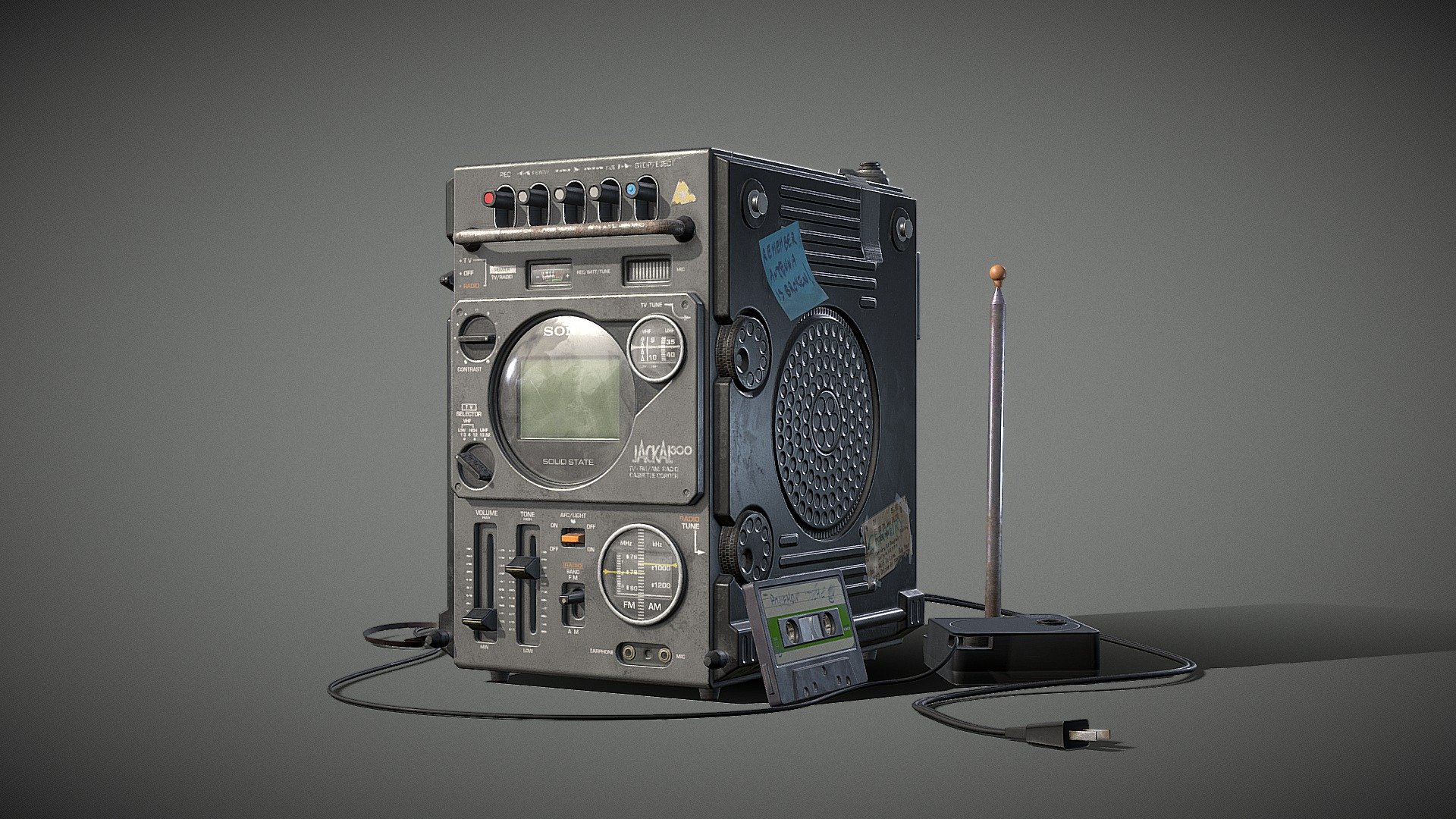 Sony FX 300 3d model