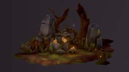 Stylized Fantasy Diorama