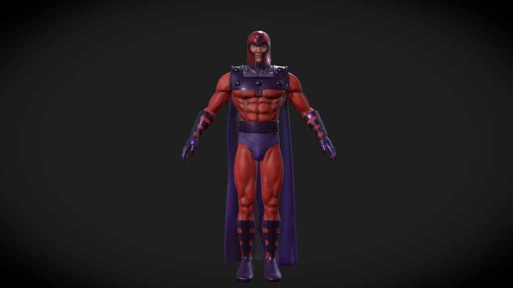 Magneto 3d model