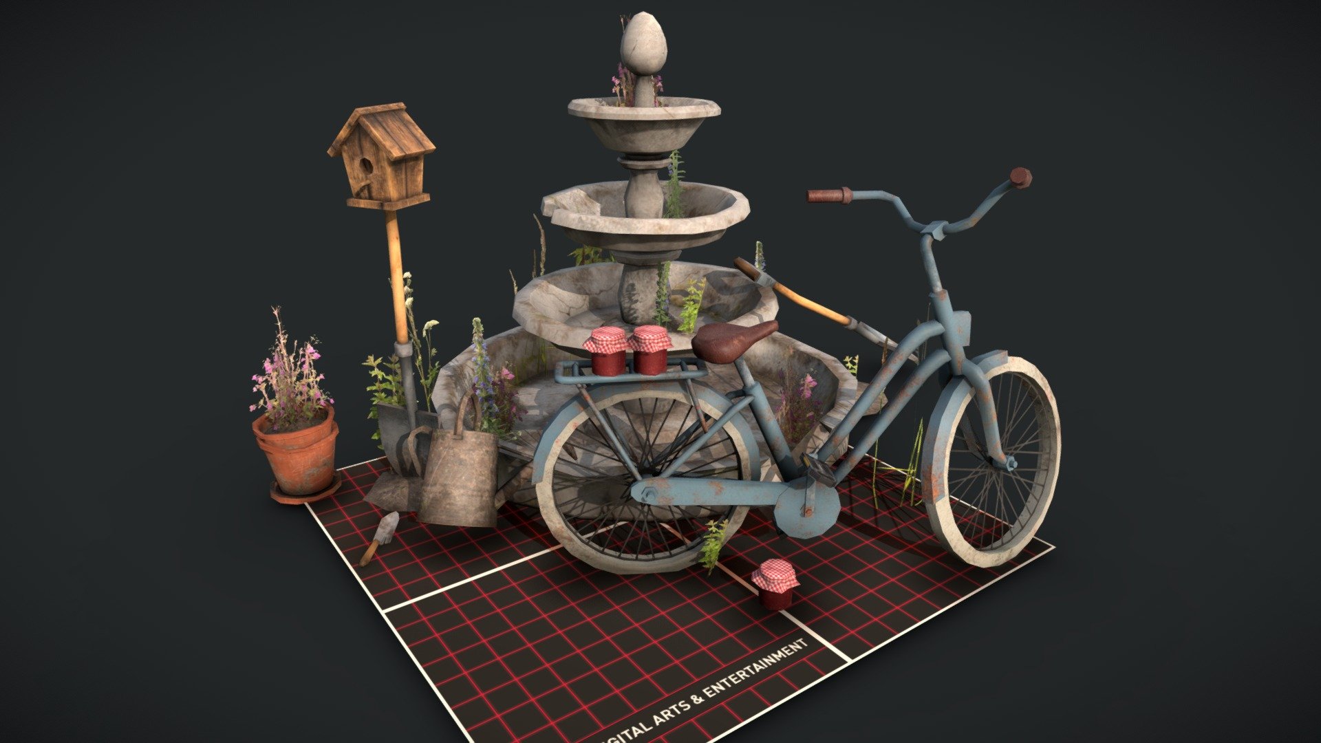 DAE 5 Finished props 3d model