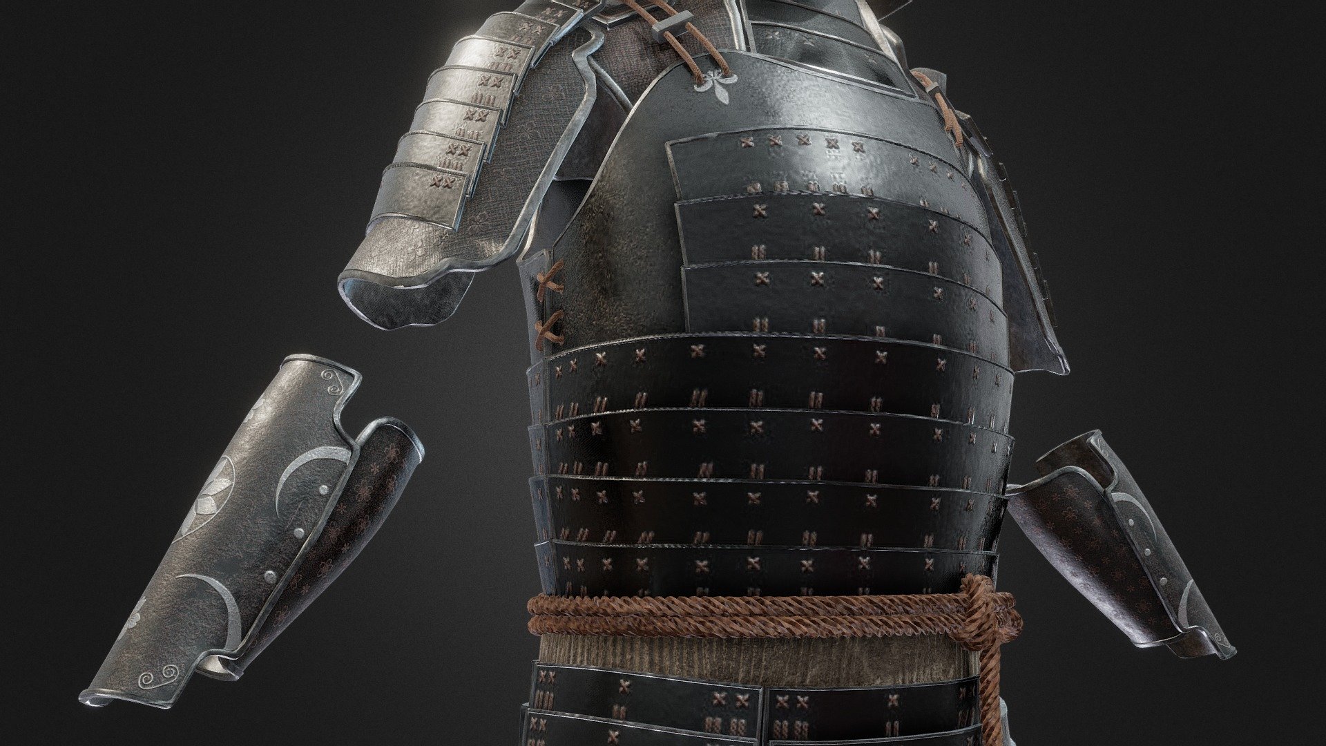 Samurai Armor 3d model