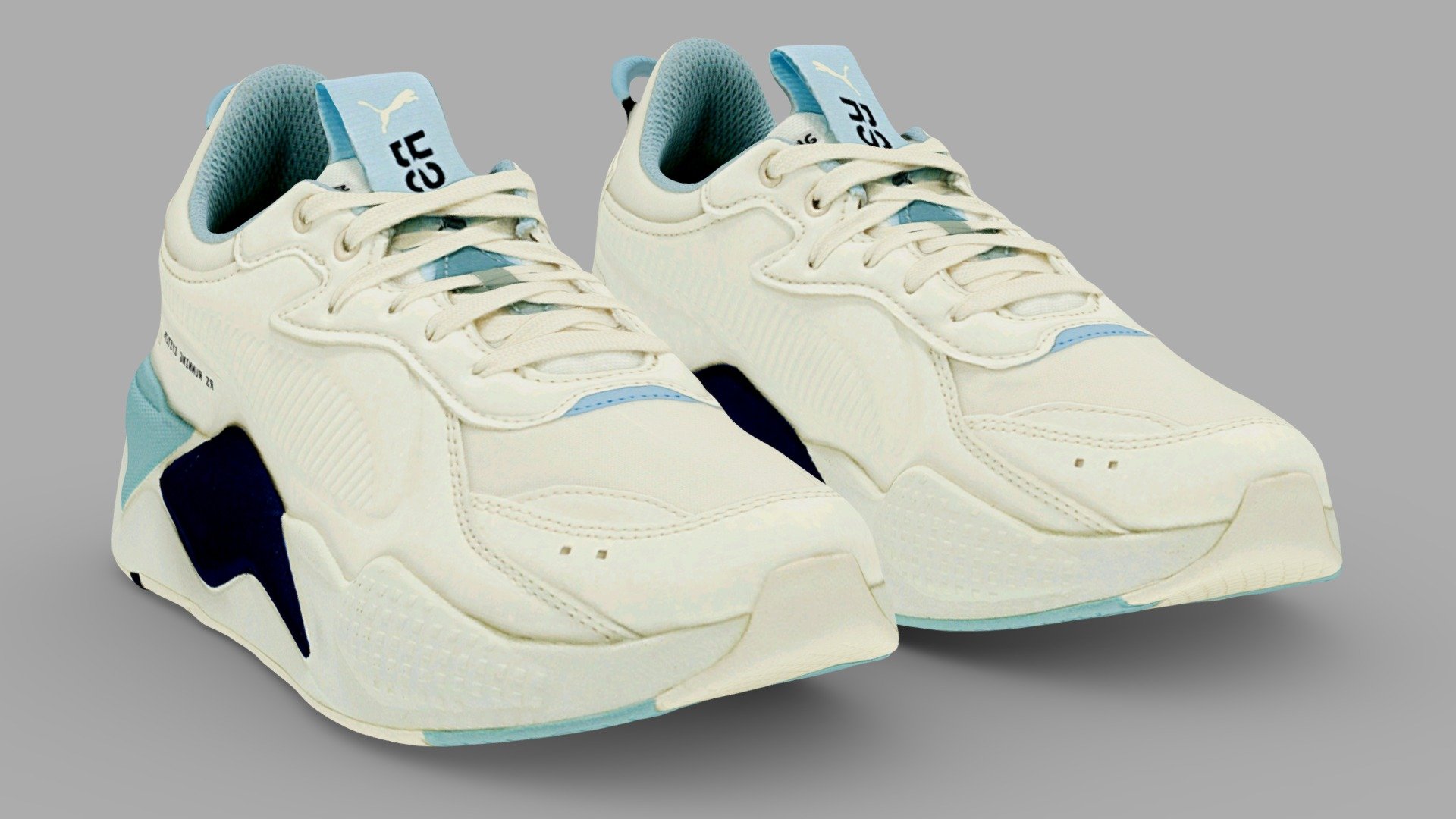 Puma Rs Cream 3d model