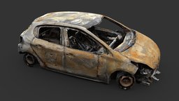 Burned-out Car Test