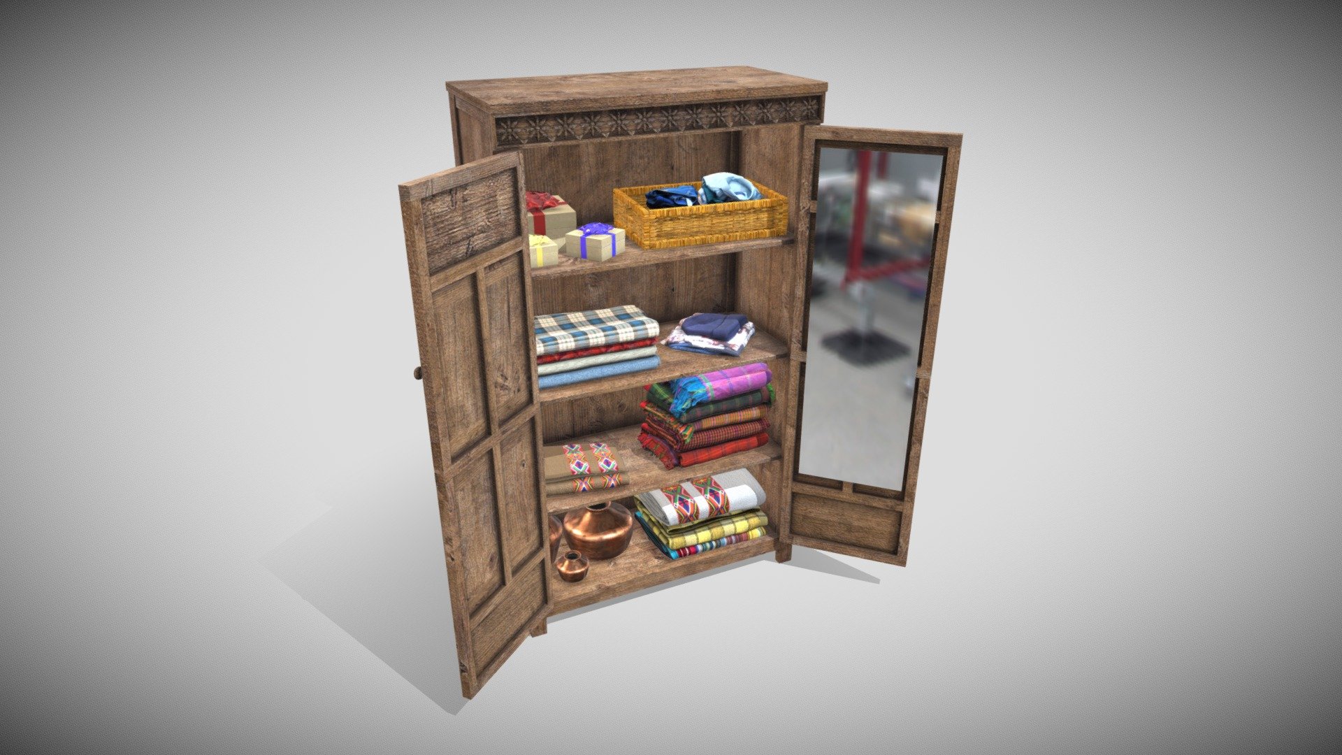 HP Furniture 3d model