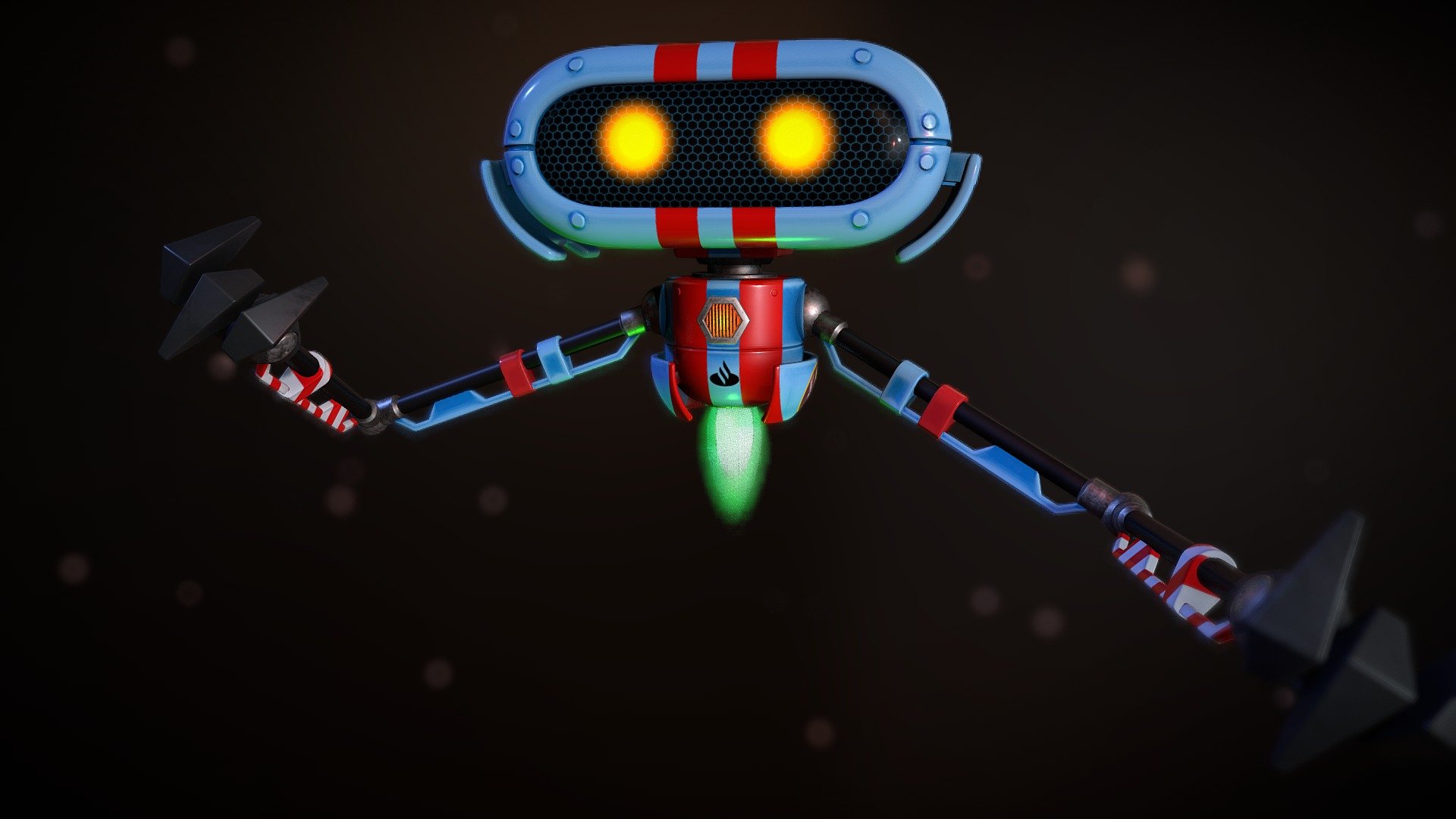 mechanic_robot 3d model