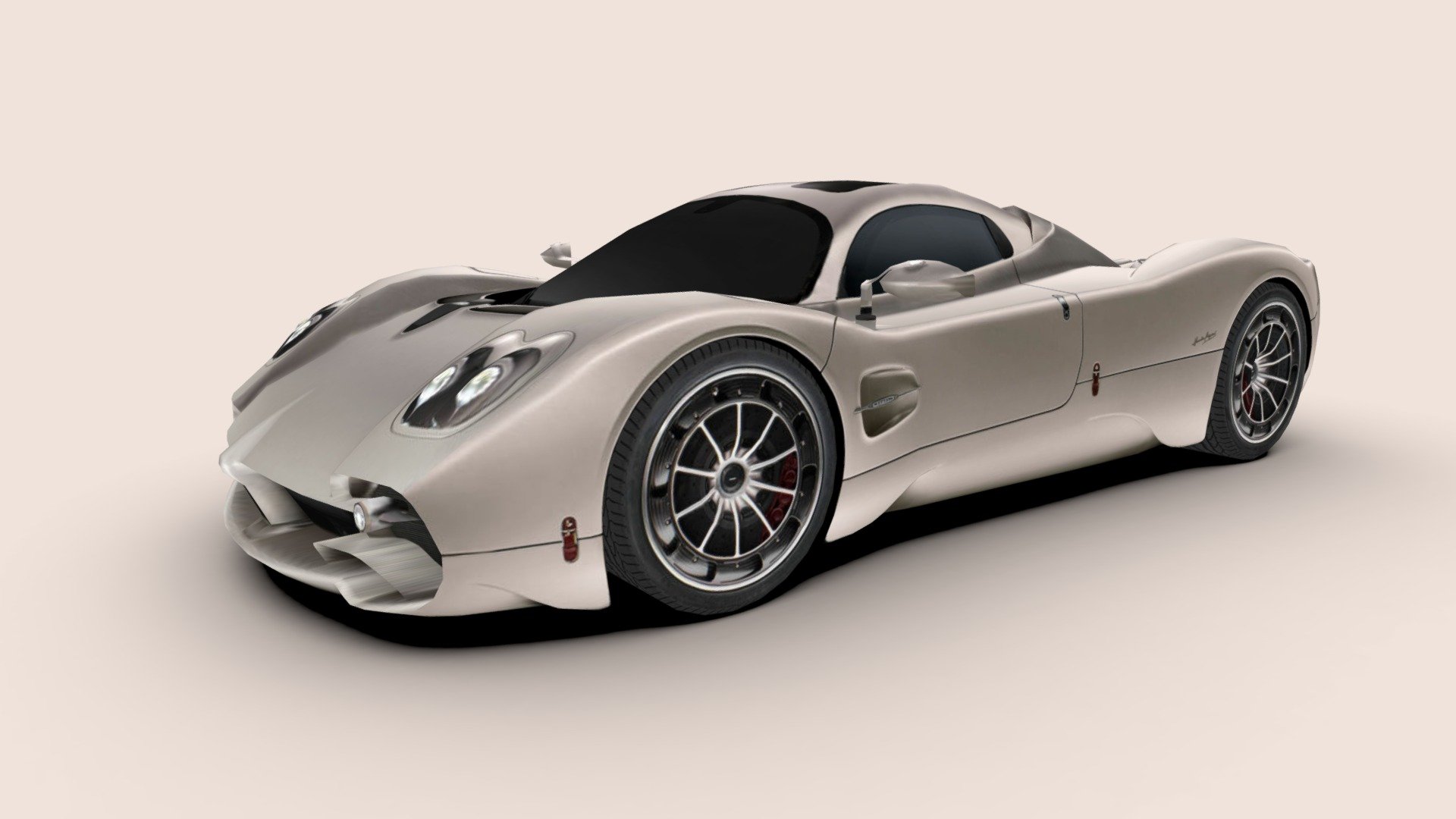 Pagani Utopia 2023 3d model