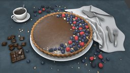 Chocolate tart