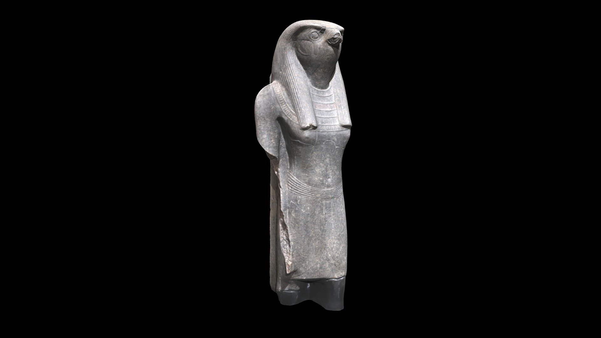 Statue of the god Ra-Horakhty 3d model