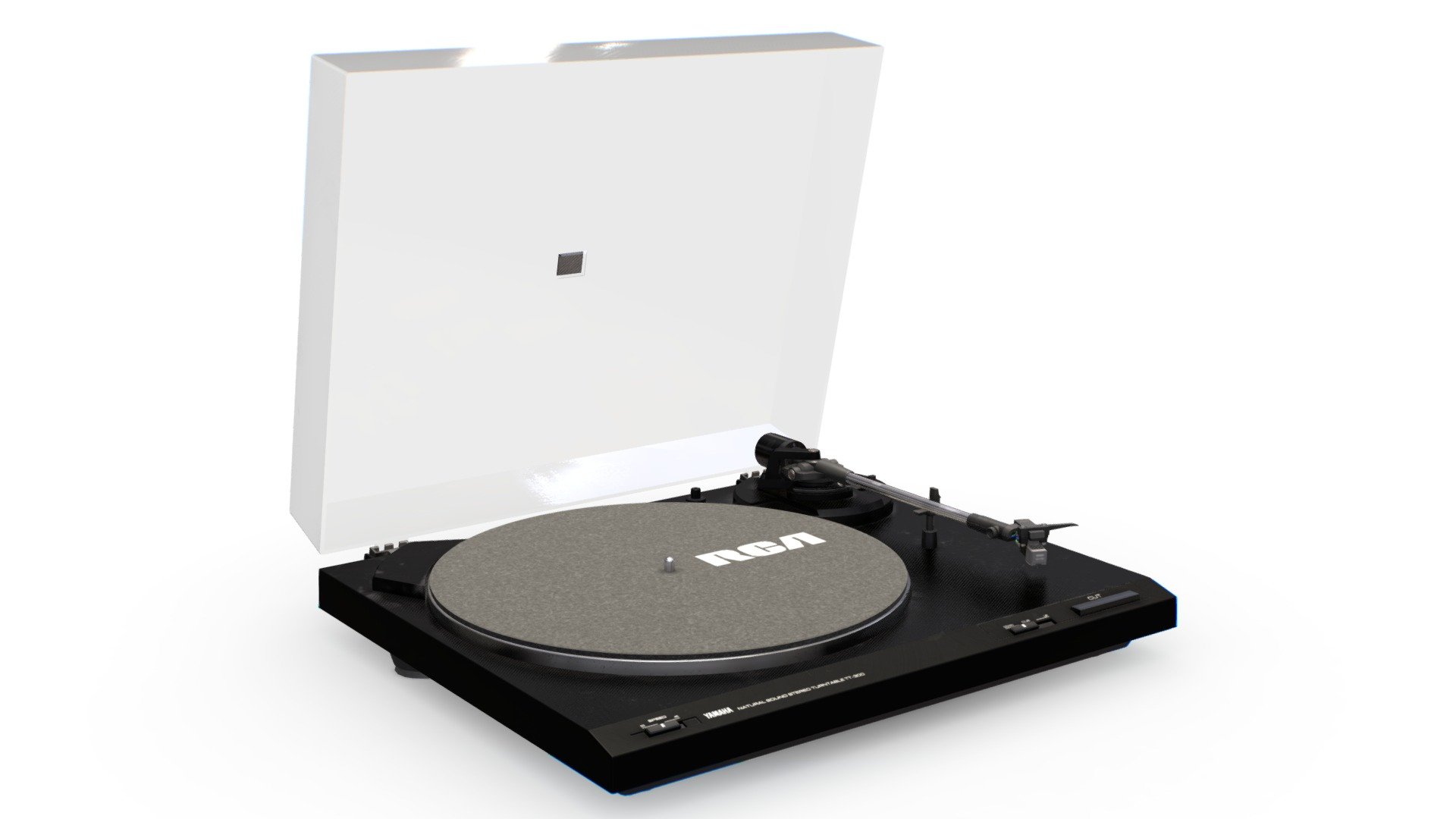 Yamaha TT-300 Record Player 3d model