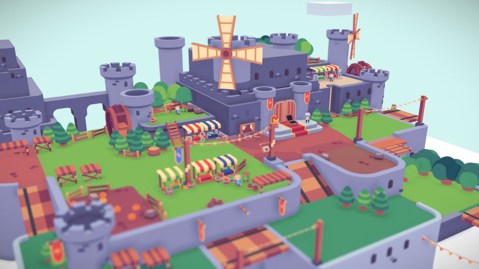 Castle of the Wind 3d model