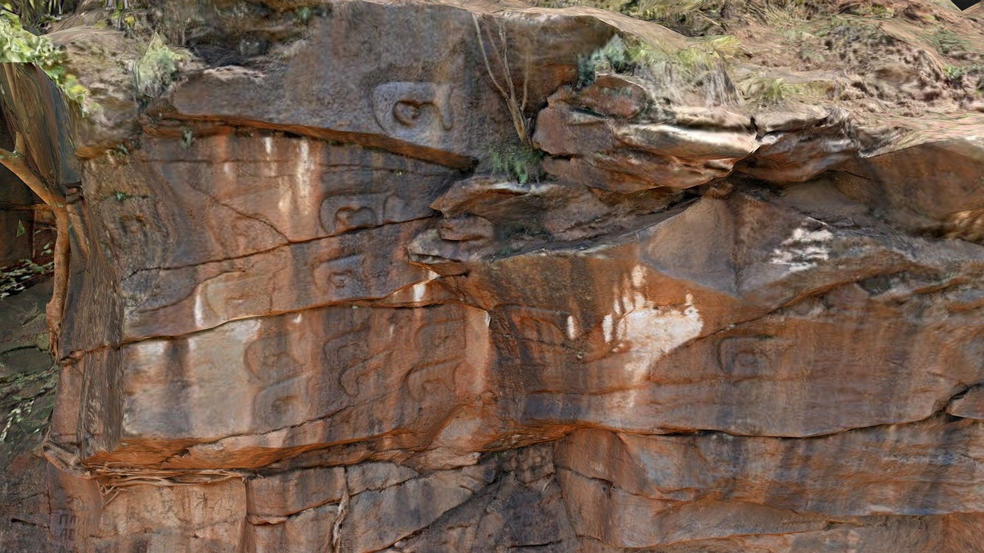 Rock art of Chabbè, Ethiopia 3d model