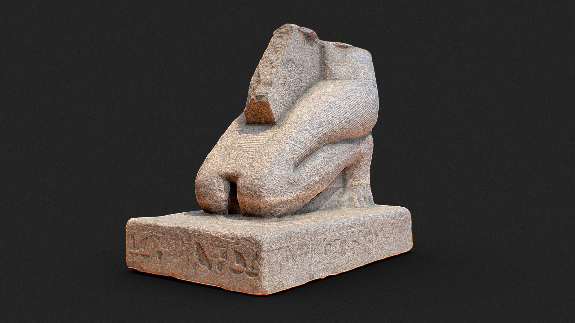 Ancient Egyptian Scribe 3d model