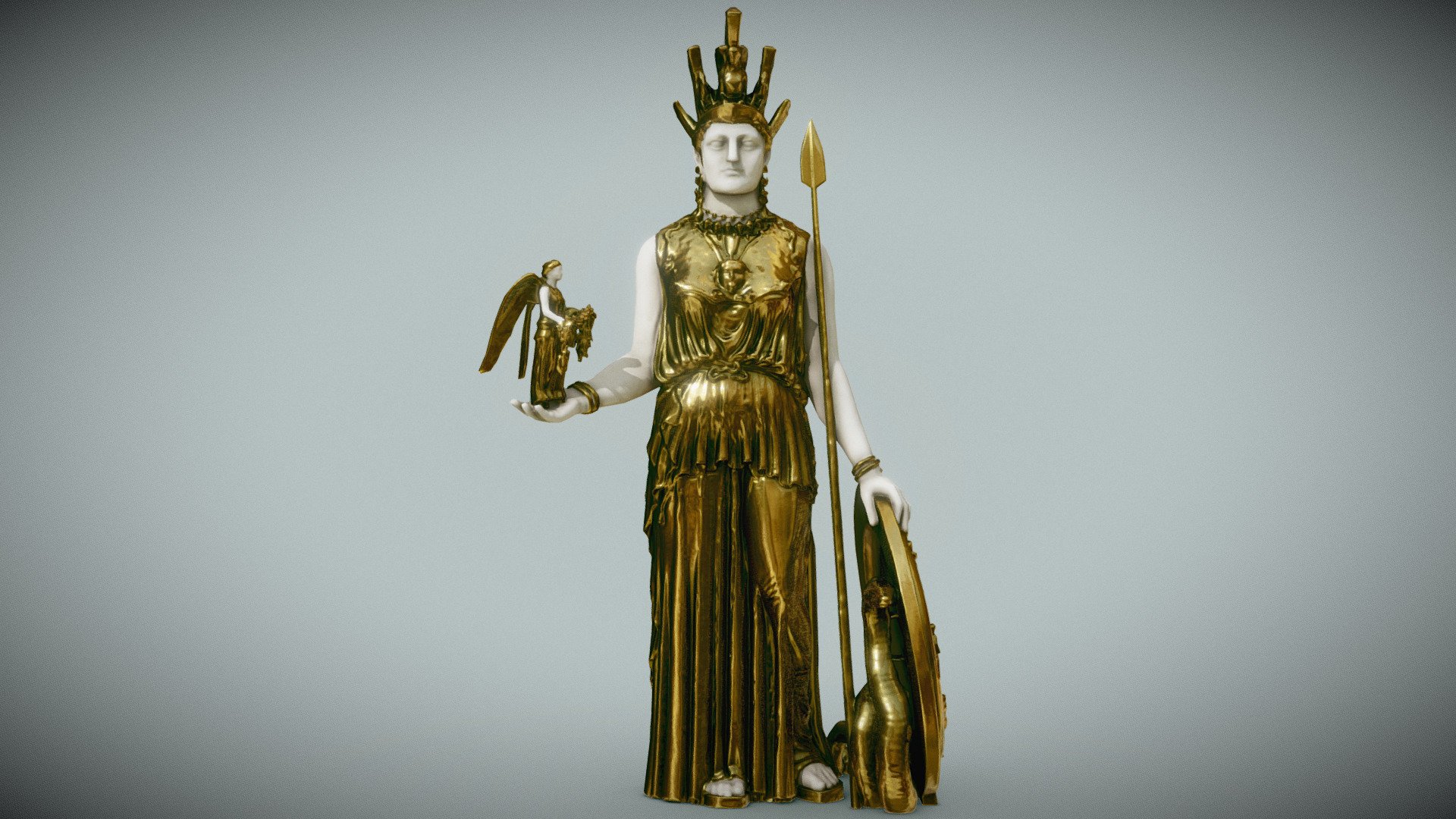 Athena Parthenos 3d model