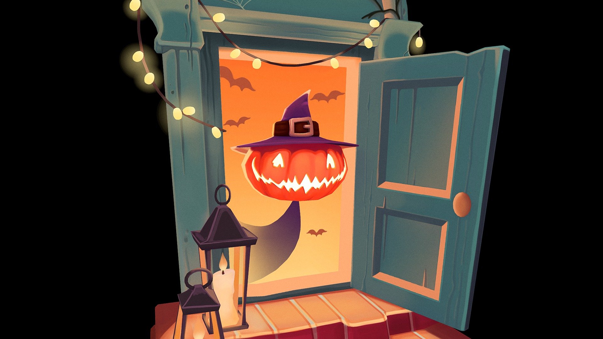 spooky season is here! 3d model