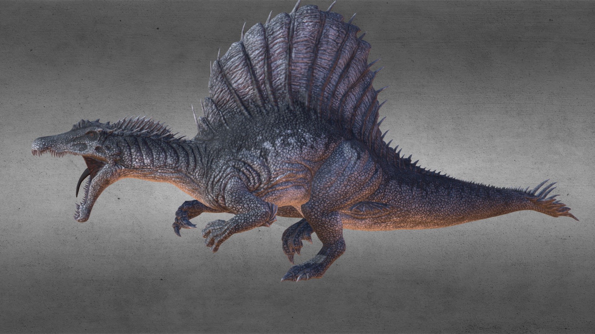 spinosaurus 3d model