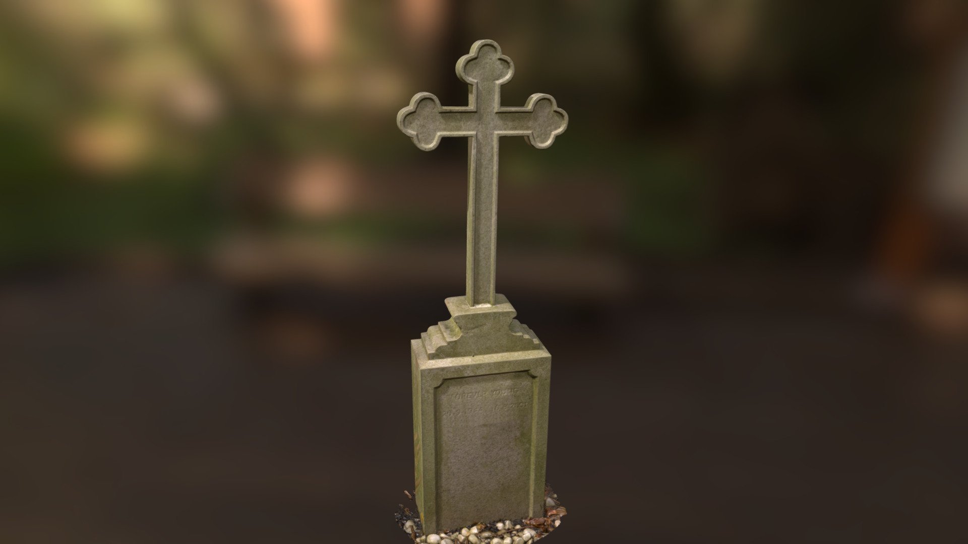 Cross 3d model