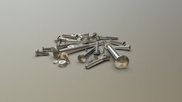 A Pile Of Screws