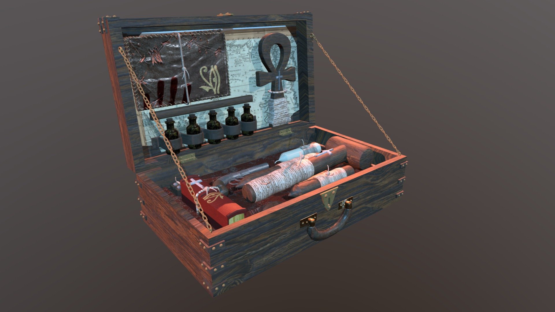 Egyptian Vampire Kit 3d model