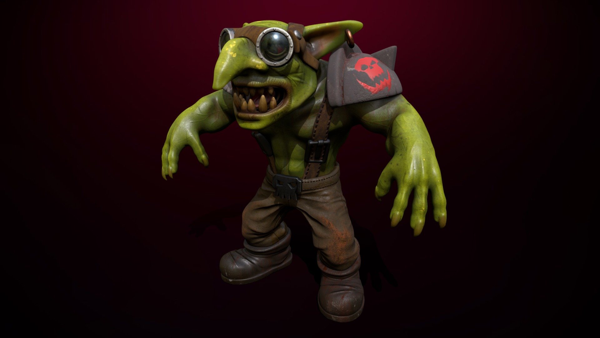 Gretchin Apose 3d model