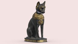 Egyptian Cat Goddess Bastet PBR