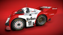 Porsche_956_Choro-Q  Marlboro