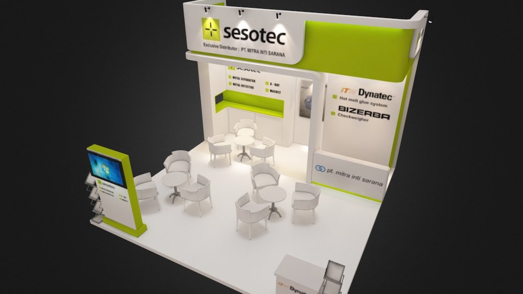 Exhibition-stand (mis) 3d model