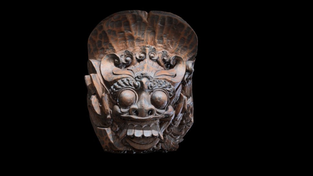 Balinese Sculpture for UE4 3d model