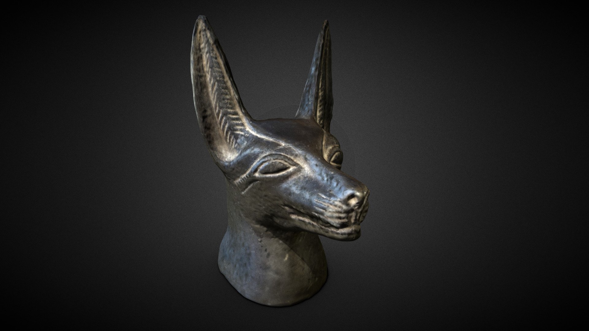 Anubis Egypt | RAW-scan 3d model