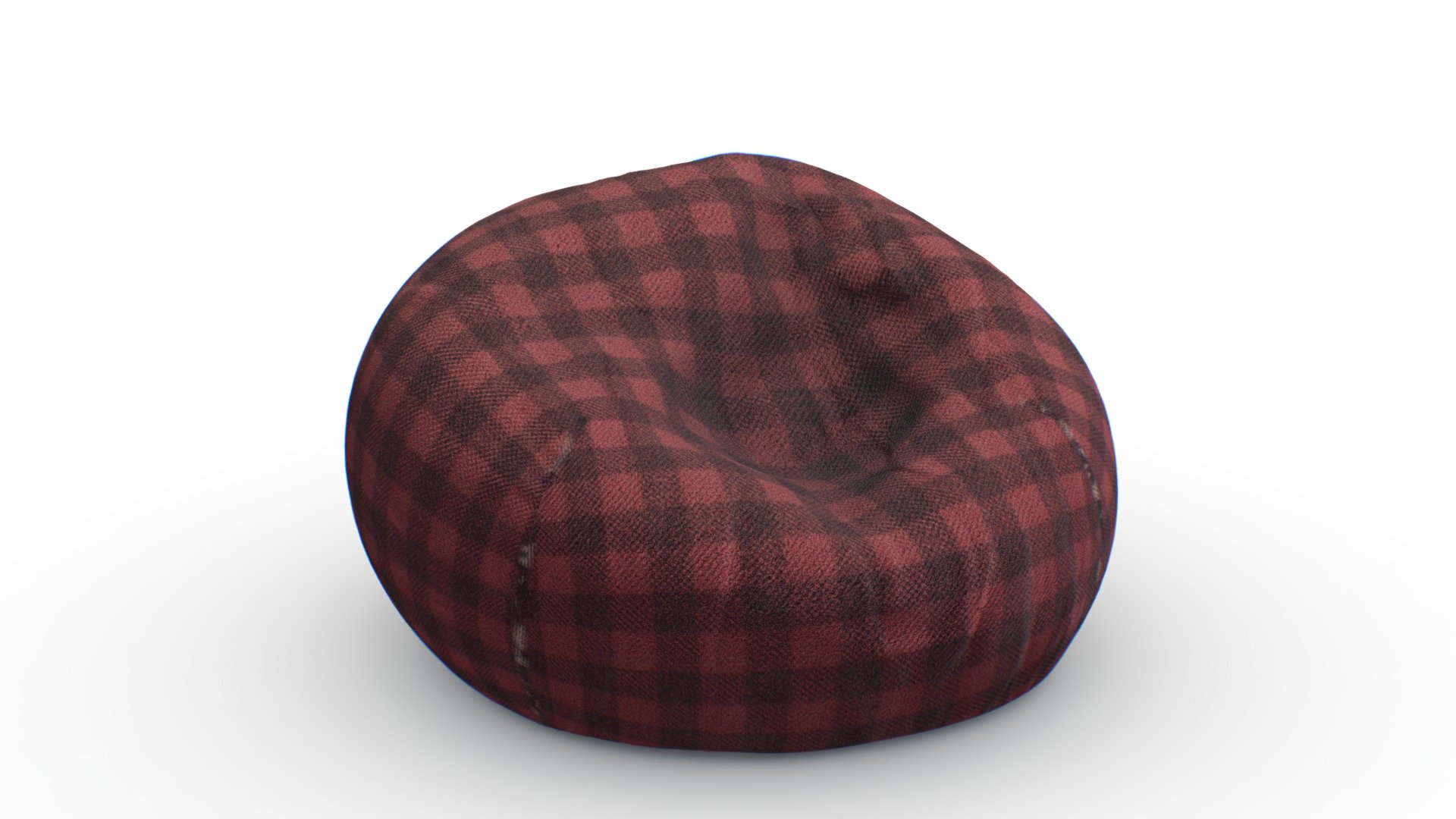 Simple Bean Bag 3d model