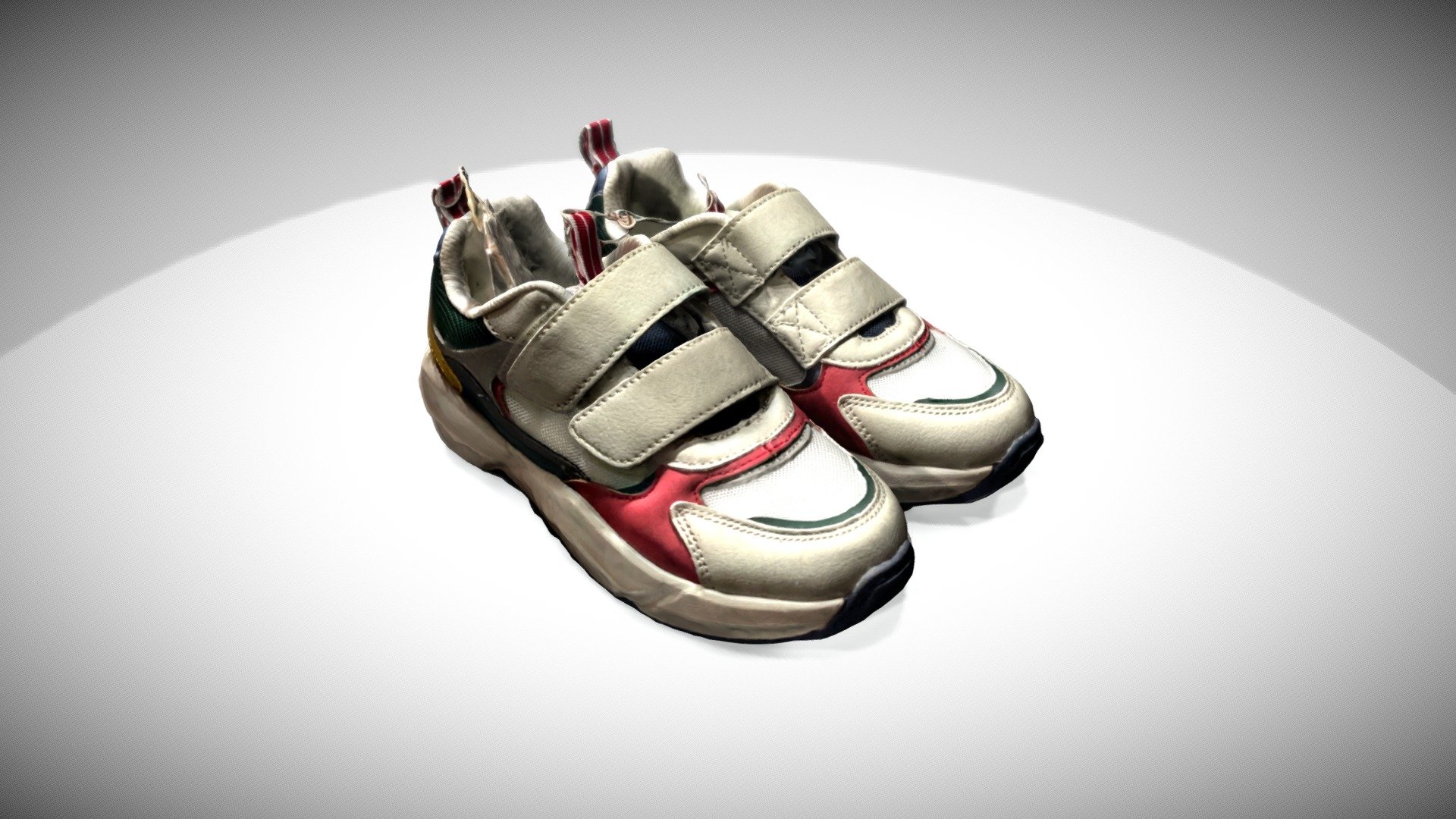 Zara Kids shoes 3d model