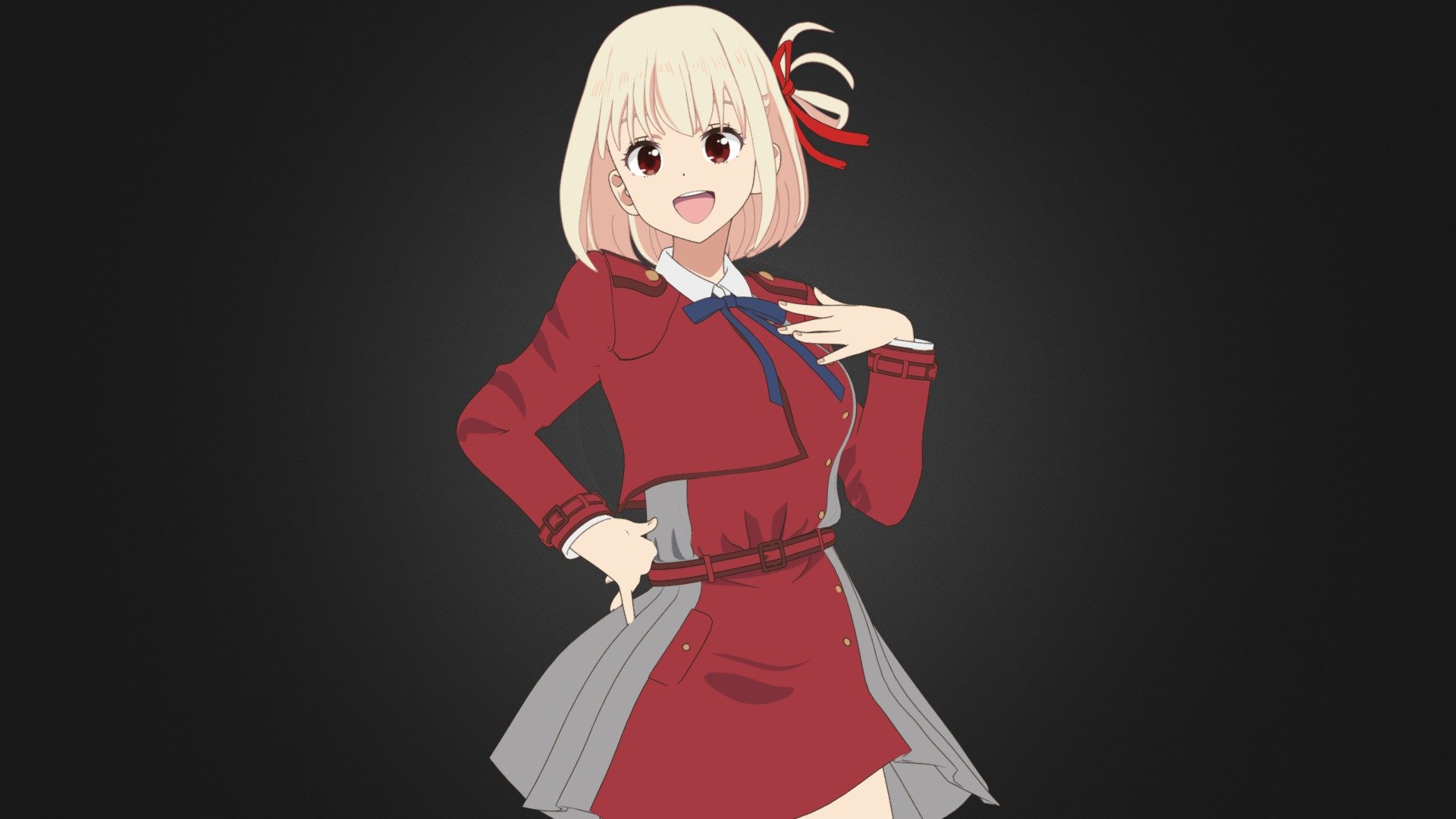 Nishikigi Chisato 3d model