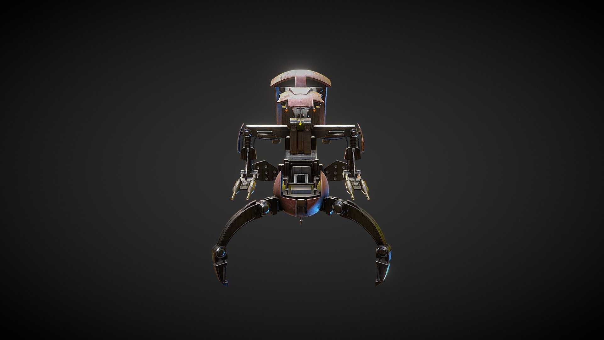 Droideka Star Wars 3d model