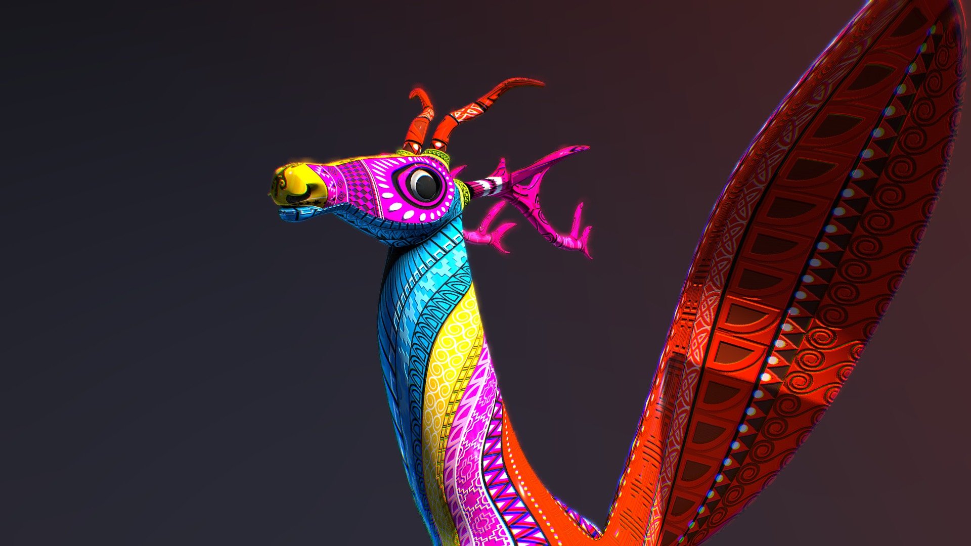 Alebrije 3d model