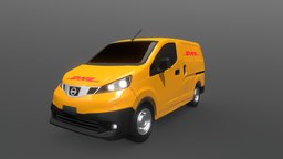 Dhl delivery van