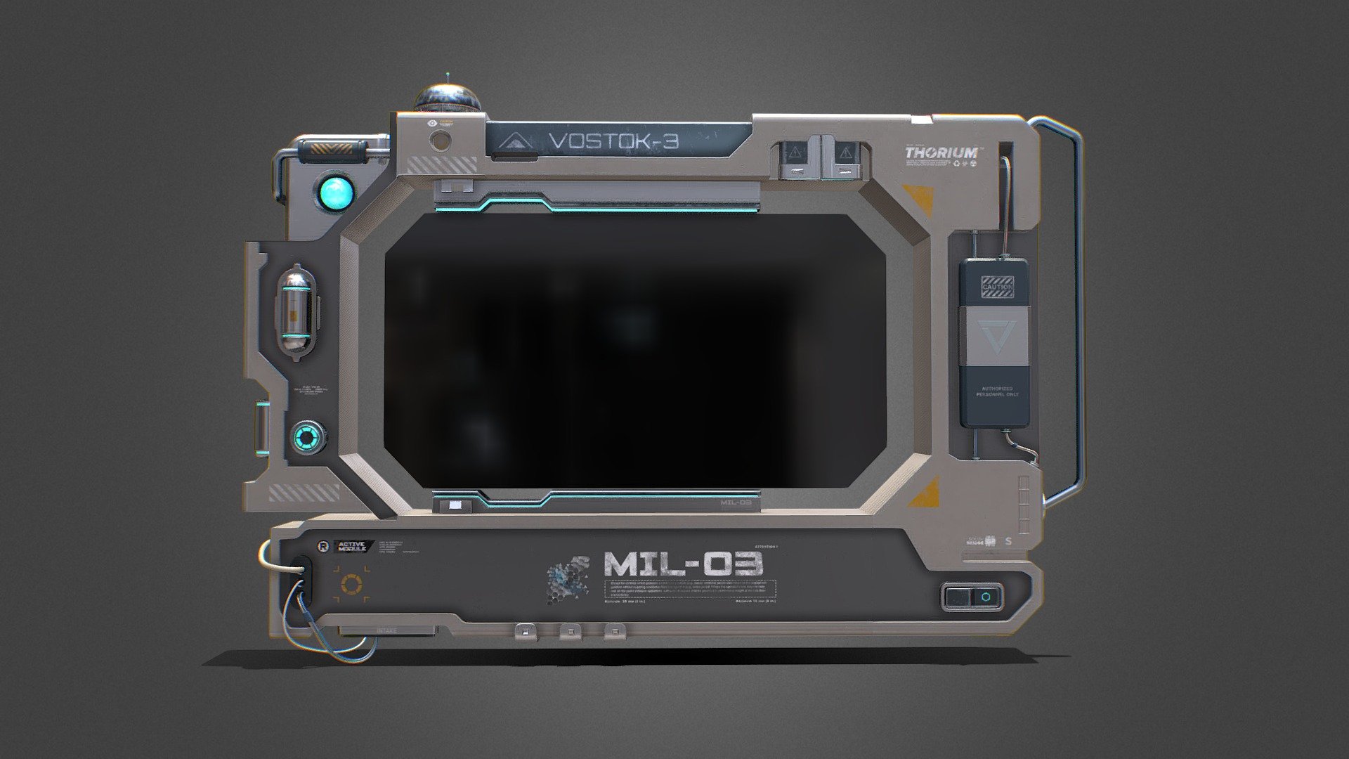 Sci-Fi Display No.2 3d model