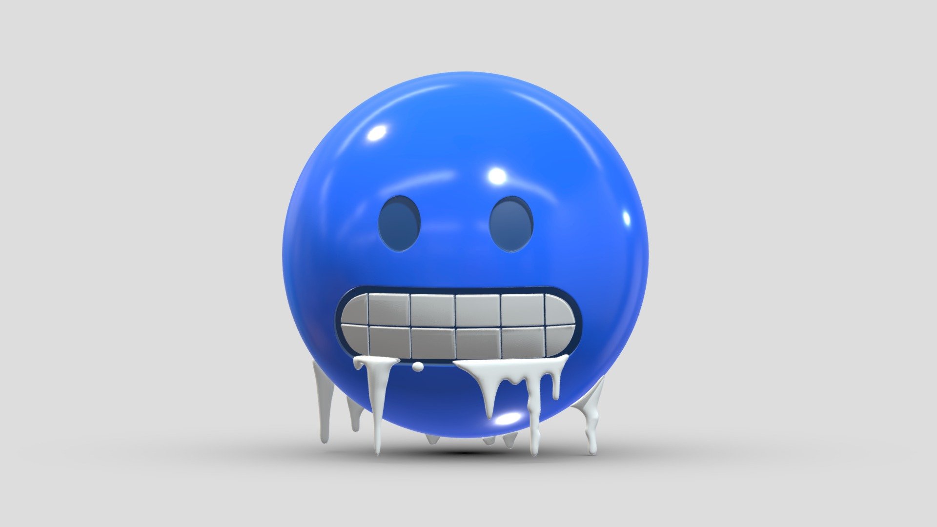 Apple Cold Face 3d model