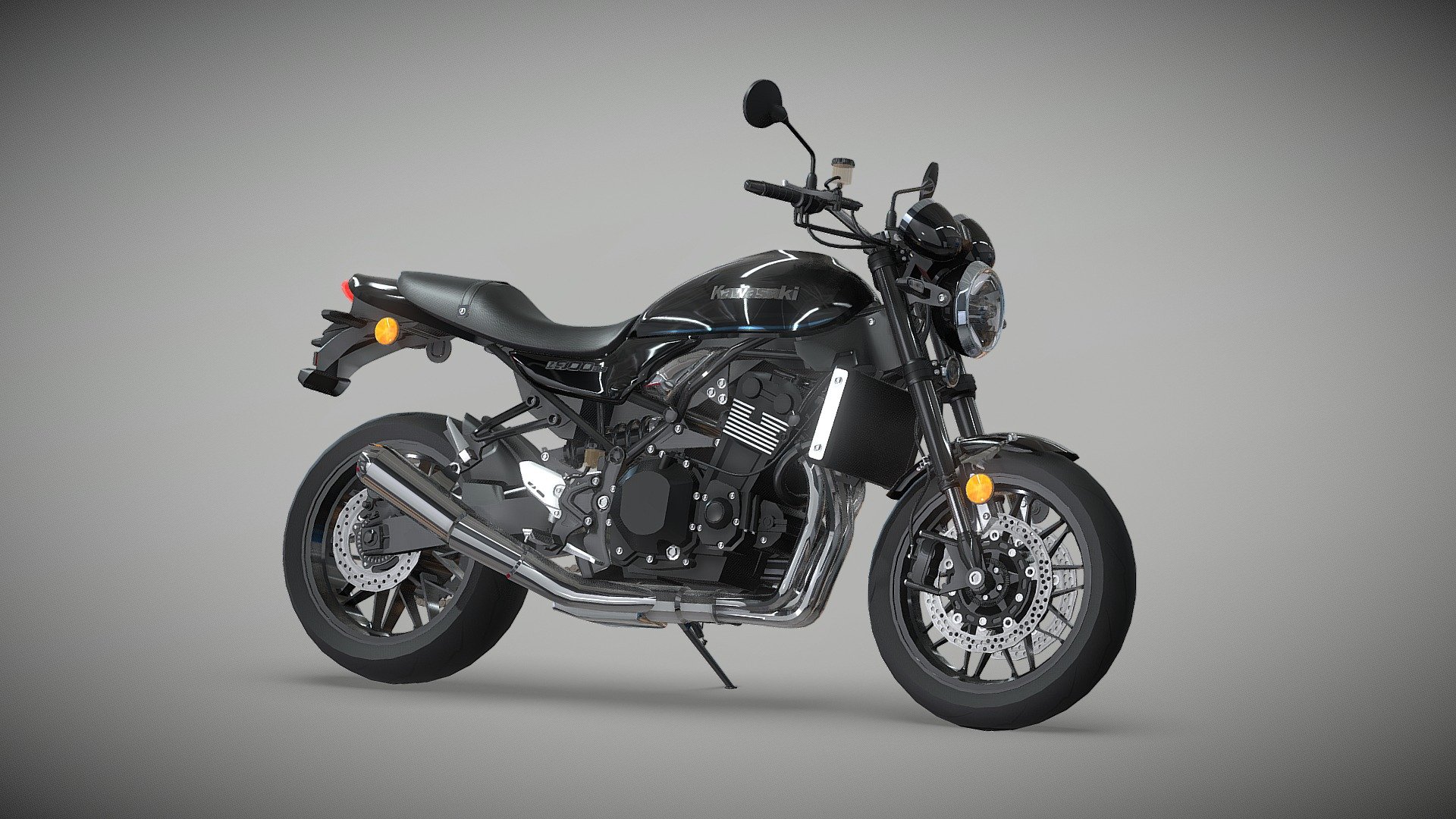 Kawasaki Z900RS 3d model