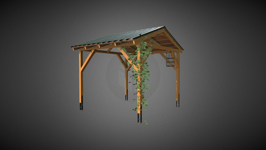 Gazebo 3d model