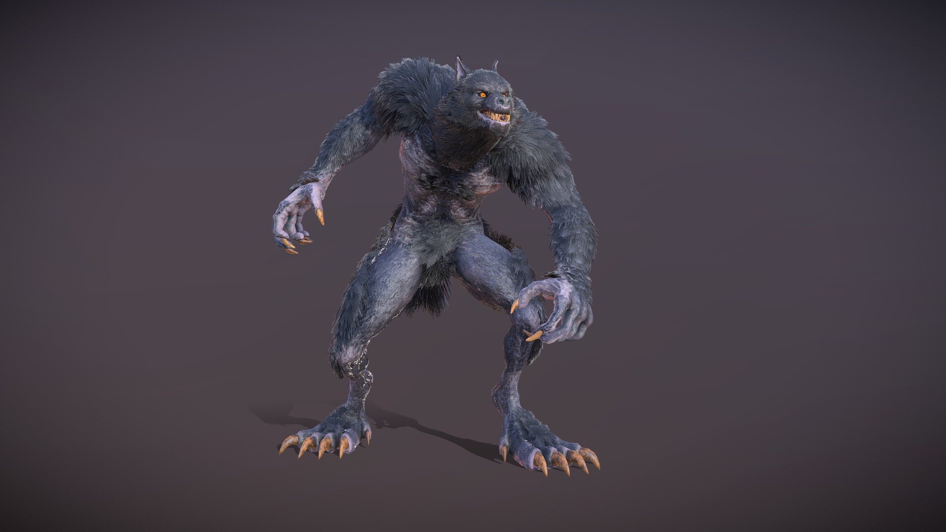 Baruk the Werewolf 3d model