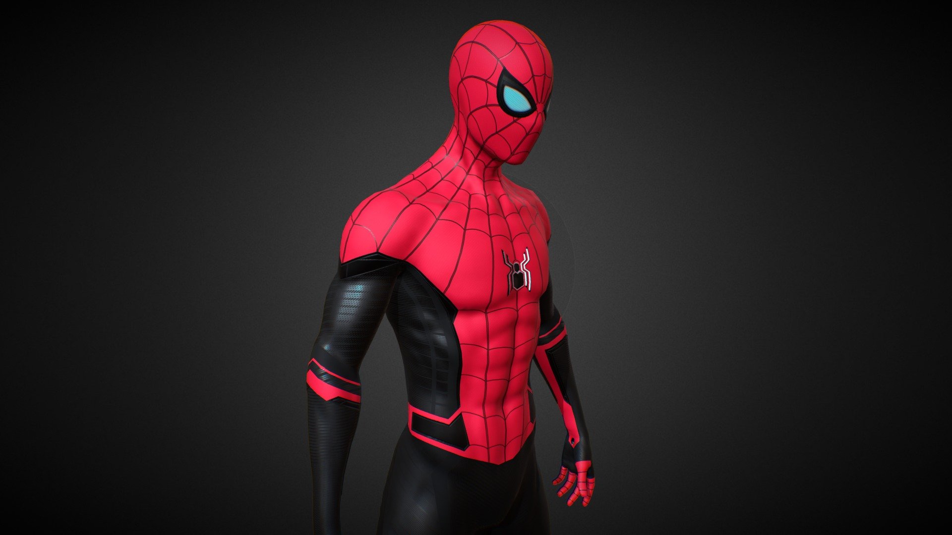 Spider-man Far From Home Upgraded Suit 3d model