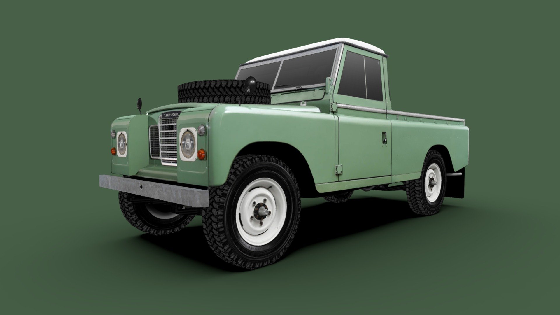 Land Rover Series III 1971 3d model