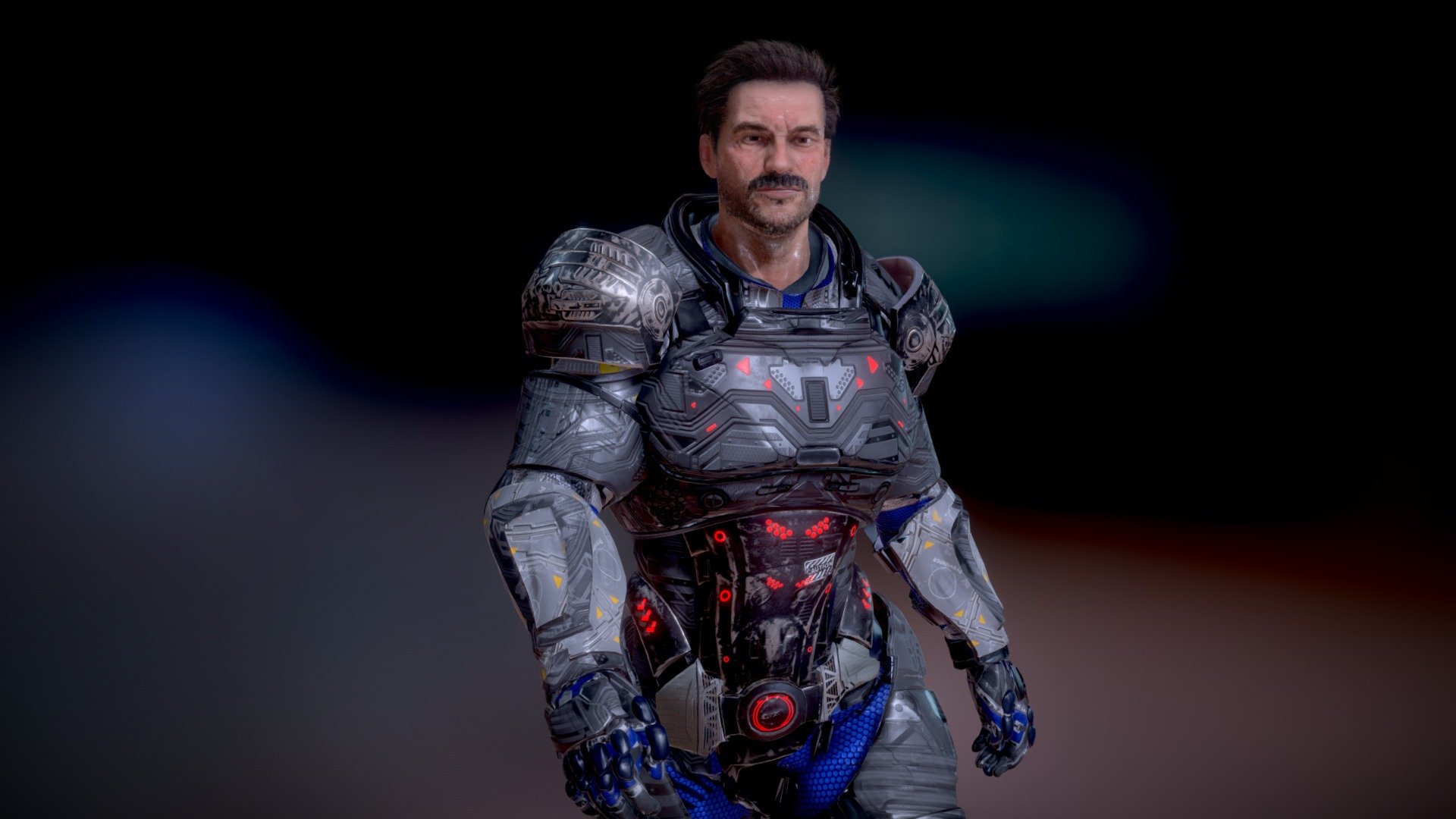 SOLDIER WARRIOR VX88 BY Oscar Creativo 3d model