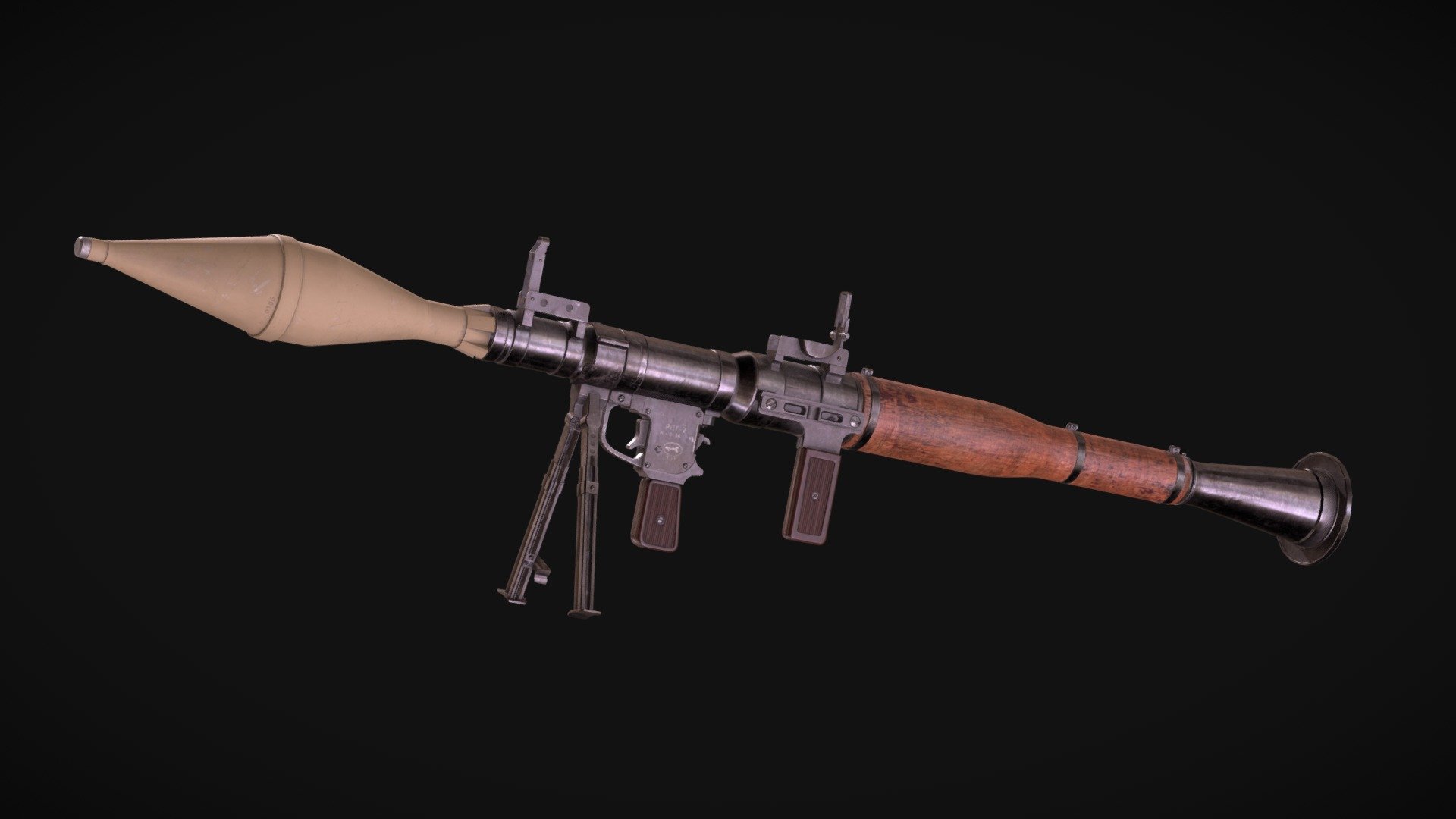 RPG-7 3d model