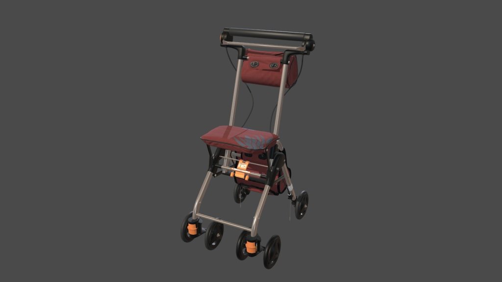 trolley 3d model