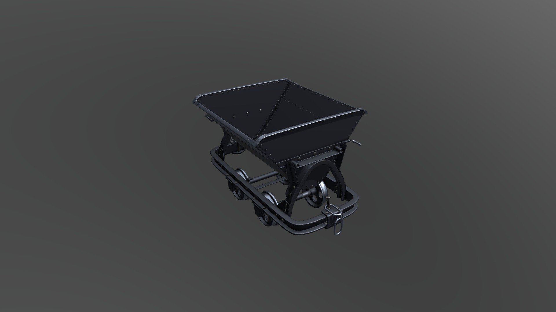 Mining Cart 3d model