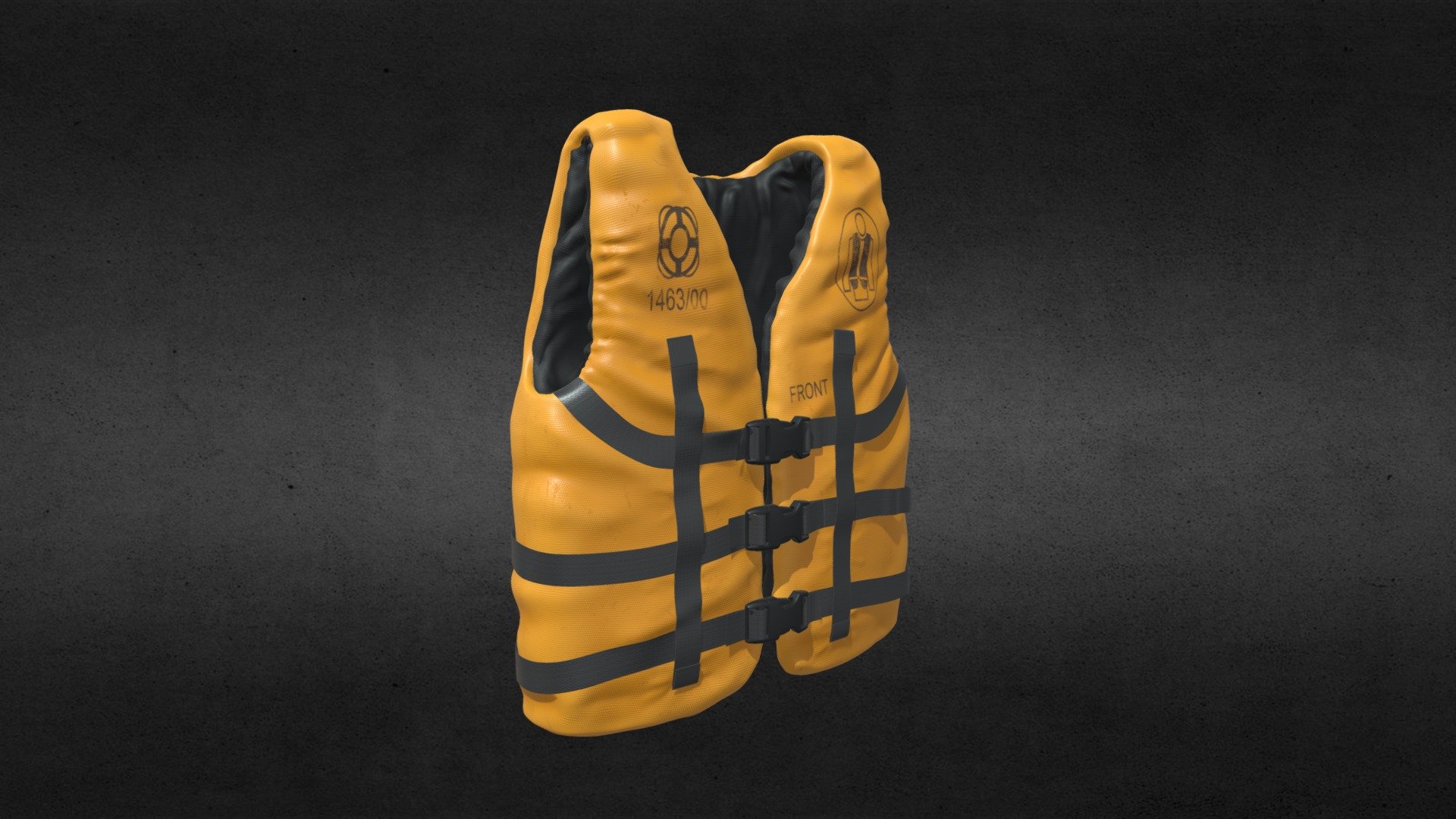 LIFE JACKET 3d model